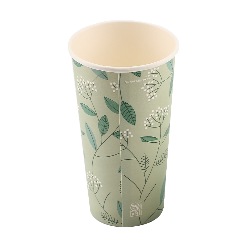 22 unssin 700 ml kuuma paperikuppi